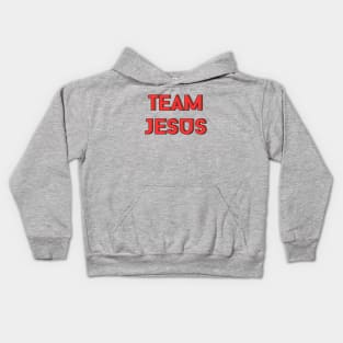Team Jesus | Christian Saying Kids Hoodie